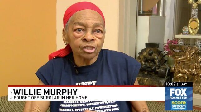Saturday Night Social: Bless Willie Murphy, the 82-Year-Old Bodybuilder Who Defended Herself Against the Dude Breaking Into Her House