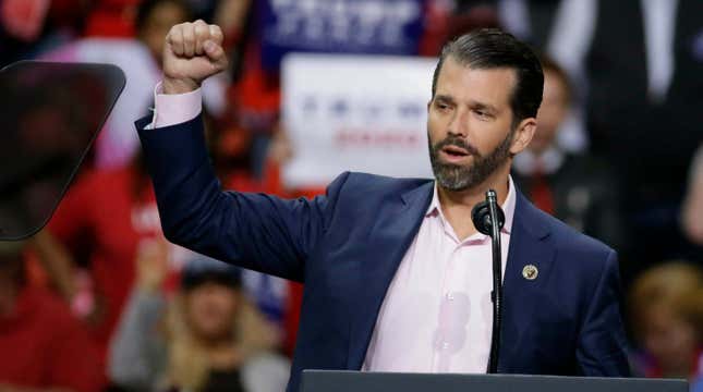 Republicans Are Getting Very 'O Captain! My Captain!' About Don Jr.
