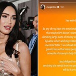 Megan Fox Calls Fans 'Psychos' for Observing That She Is Wealthy