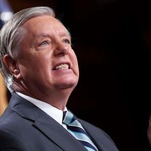 Lindsey Graham Introduces Nationwide Abortion Ban After Promising 'Every State Will Decide' for Itself