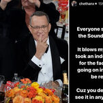 Chet Hanks Promotes ‘Sound of Freedom’ Despite QAnon Constantly Calling His Dad a Pedophile