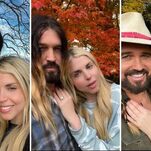 Billy Ray Cyrus and Firerose Can't Stop Posting Selfies Under Trees
