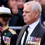 Heckler Arrested for Calling Prince Andrew a 'Sick Old Man' As He Follows Queen's Casket
