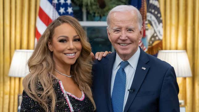 Amid Breakup Rumors, Mariah Carey Promotes…the White House?
