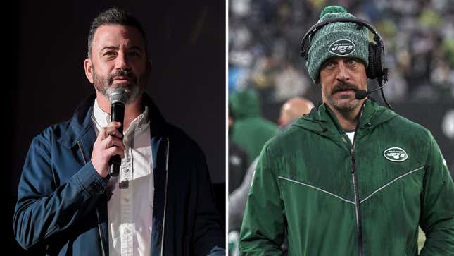 Aaron Rodgers and Jimmy Kimmel Go to War