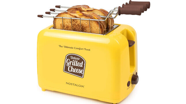 Deluxe Grilled Cheese Sandwich Toaster from Amazon 