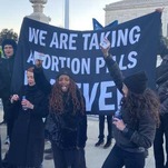 Activists Swallowed Abortion Pills on Steps of the Supreme Court