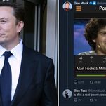 Elon Musk's Alleged Burner Account Role-Played As a Horny Toddler