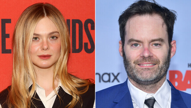 Have YOU Ever Seen Elle Fanning and Bill Hader in the Same Room???