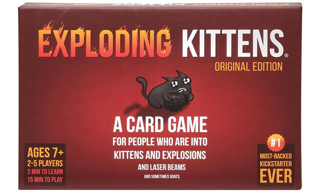 Exploding Kittens Card Game from Amazon 