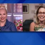 Sen. Kyrsten Sinema Defends Her Support of the Filibuster, Bonds With Meghan McCain Over Cacti