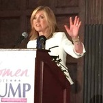 In a Mostly Empty Room, 'Women for Trump' Tries Really, Really Hard 
