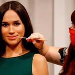 Meghan Markle Had a Baby! Wax Figure Pic Unrelated