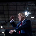 Trump Held a Big Rally Inside in a State Where You're Not Allowed to Hold a Big Rally Inside