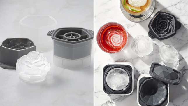 Rosebud Silicone Ice Molds from Williams Sonoma 