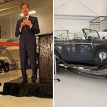 Dr. Oz Stood in Front of One of Hitler's Cars at a Fundraiser and Had Jordan Peterson Call In