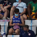 Tom Daley Is a Gold Medal Sweetie for Knitting a Tiny Dog Sweater at the Olympics