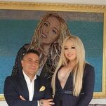 Meet Mr. Bling Colombia, the Artist Behind This Massive Swarovski Crystal Portrait of Tiffany Trump