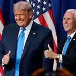Trump Says He Feels 'Badly' for Mike Pence As His Supporters Ask God to Strike Pence Down