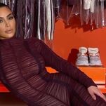 Kim Kardashian Swears She Didn't Mail Herself a Giant Orange Ivy Park Gift Box