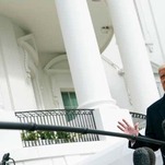 Trump Is Spiraling, Preparing For Election Night Chaos By Building a Fence Around the White House