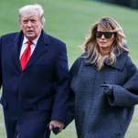 Melania Skipped the Coup In Favor of the Important Task of Photographing Fancy Furniture