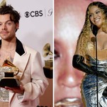 Harry Styles Dodges Beyoncé Question After Album of the Year Upset