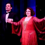 Lea Michele's Funny Girl Trades in Beanie Feldstein's Matronly Garb for a Sexy Slip, and Fans Have Questions