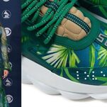Is This Shoe OK? J. Lo’s Green Versace Dress… As a Sneaker