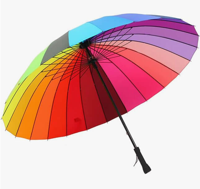 Rainbow Umbrella from Amazon
