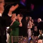 'Succession' Stars Kieran Culkin, J. Smith Cameron Finally Made Out at the SAG Awards