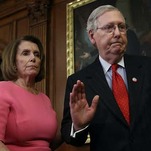 Pelosi and McConnell Got Graffito Tagged