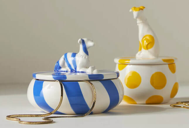 Francie Dog Trinket Dish from Anthropologie 
