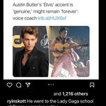 Vanessa Hudgens, Austin Butler's Ex, Reacts to His Elvis Voice Being Permanent: 'Crying'