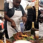 I Don't Entirely Hate This Thanksgiving Dinner Served on the New York City Subway