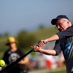 I Could Watch Bernie Sanders Play Competent Softball on a Loop Until I Die