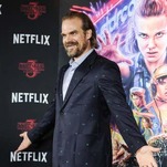 David Harbour Likes Girlfriend Lily Allen's Butt