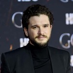 Kit Harington Almost Lost One of His Balls While Riding a Fake Dragon