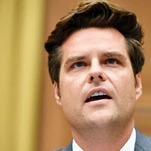 Matt Gaetz's Desperate PR Campaign Is Not Doing What He Thinks It's Doing