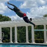 The Celebrities Spent Memorial Day in Their Pools, Mostly