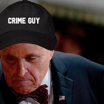 Crime Guy Rudy Giuliani Signs Up to Tell On Himself at Impeachment Trial