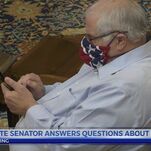 State Senator Insists His Mask is Not the Confederate Flag, Then Apologizes For Mask That is Not the Confederate Flag