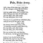 I'm Obsessed With This Victorian Crime Anthem: 'Nix My Dolly, Pals, Fake Away'