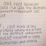 Things I Learned from #WomenAgainstFeminism