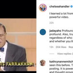 Who Sent This Louis Farrakhan Video to the Celeb Group Chat?