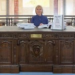 While the World Burned, Hillary Clinton Read Her Emails