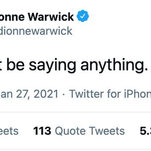 There Is No Good Reason for Dionne Warwick to Know the Word Stonks