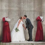Is This Handmaid's Tale Wedding Portrait Too On the Nose?