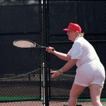 Melania Breaks Ground on White House Tennis Pavilion in Subtle Erotic Exercise