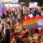 Taiwan, Asia's First Nation to Legalize Same-Sex Marriage, Celebrates With Massive Wedding Banquet
